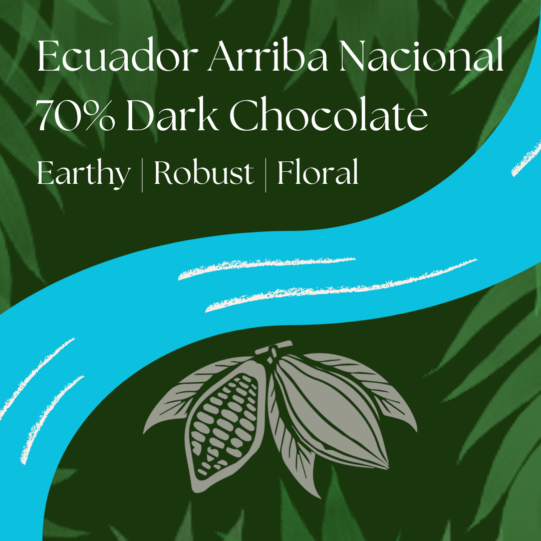 Ecuador Arriba Nacional 70% Dark Chocolate Bar